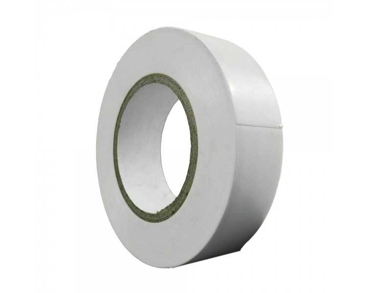Cinta Aislante 20 m. x 19 mm.  Blanca Uso doméstico