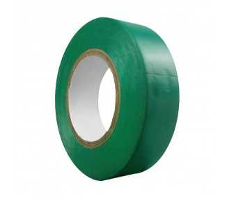Cinta Aislante 20 m. x 19 mm. Verde Uso doméstico