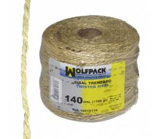Cuerda Sisal Nº3 4-2 Cabos (Bobina 700 gr./140 m.)