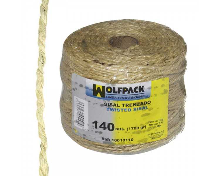 Cuerda Sisal Nº3 4-2 Cabos (Bobina 700 gr./140 m.)