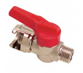 Llave Paso Con Tuerca Bayoneta 3/8 (Blister 1 Pieza)