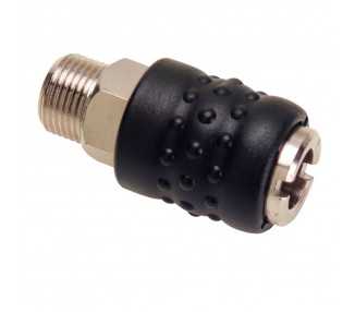 Enchufe Rapido Macho 3/8 (Blister 1 Pieza)
