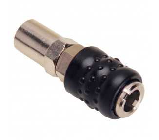 Enchufe Rapido Espiga Manguera 6x14 mm. (Blister 1pieza)