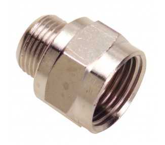 Adaptador Alargue Hembra 3/8 - Macho 1/4 (Blister 2 Piezas)