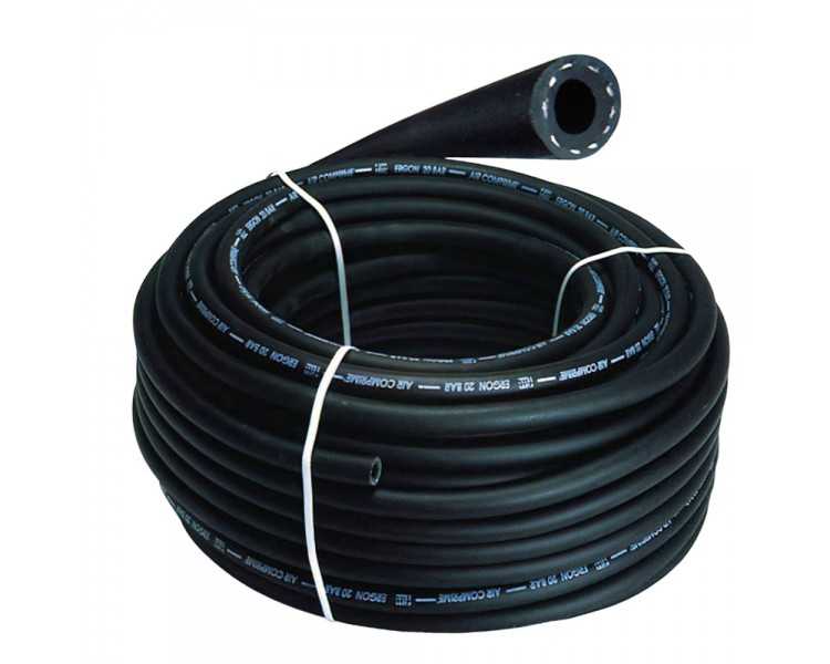 Manguera Aire Comprimido Negro   6x14mm. 20 bares Rollo 50 metros