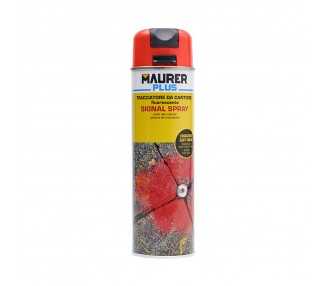 Spray Pintura Trazador Rojo Fluorescente 500 ml.