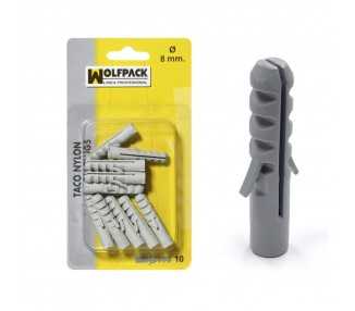 Taco Nylon          5 mm.  (50 Piezas)
