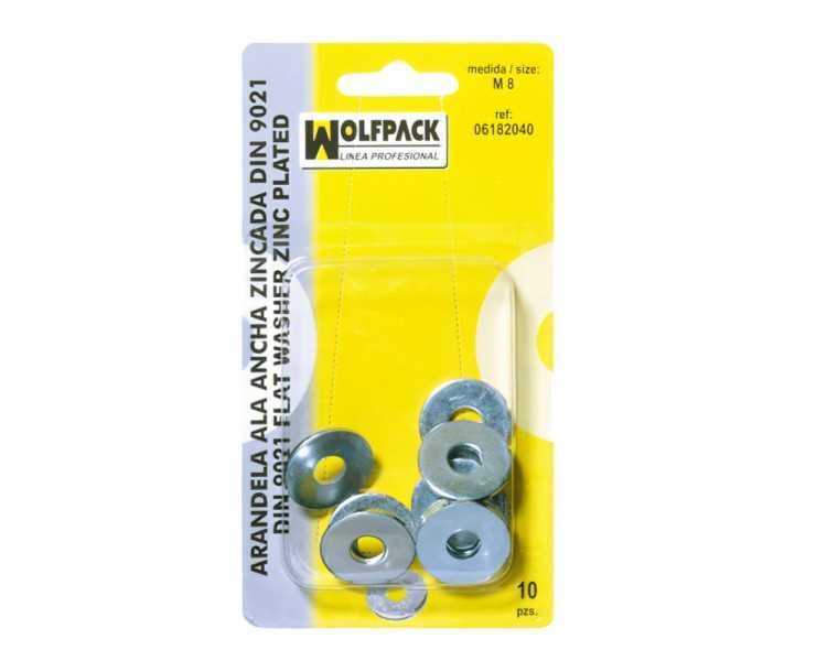 Arandelas Ala Ancha Din9021 M05 (35 Piezas)