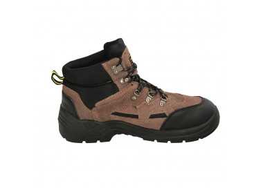 Botas Seguridad "Tiborx" S1P+SR+FO  Talla 46 Puntera Reforzada, Suela Antiperforación Antideslizante. Botas Trabajo Seguridad (P