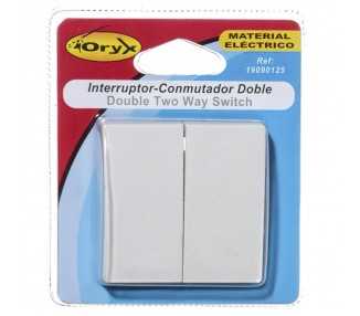 Interruptor / Conmutador Oryx Doble (Mecanismo)