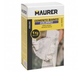 Edil Cemento Blanco Maurer (Caja 1 kg.)