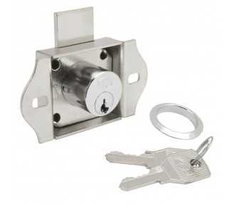 Cerradura Mueble Para Cajon 101/18 mm. Laton