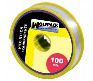 Hilo Nylon Transparente 1.0 mm. Rollo 100 m.