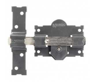 Cerrojo B-1 llave y pulsador pasador de 161mm cilindro redondo de 50mm