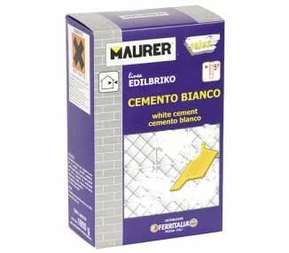 Edil Cemento Blanco Maurer (Caja 5 kg.)