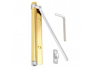 Muelle Puerta Wolfpack Aluminio Anodizado Dorado (Blister 1 Pieza)