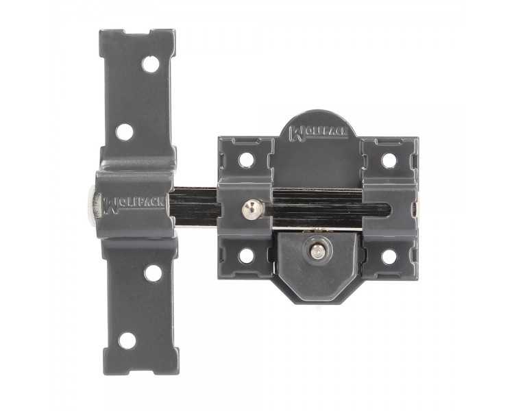 Cerrojo b-7 llave y pulsador pasador de 143mm cilindro de pera de 50mm
