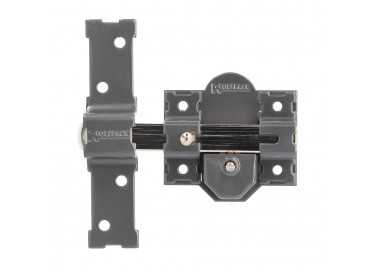 Cerrojo b-7 llave y pulsador pasador de 143mm cilindro de pera de 50mm