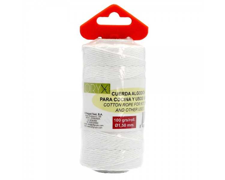 Cuerda Algodón Carnicero 100 gr.  Rollo Ø1,50 mm.
