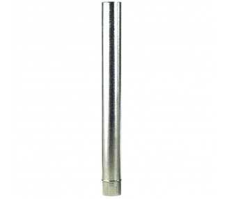 Wolfpack Tubo Estufa Acero Galvanizado Ø 110 mm, Ideal Estufas de Leña, Chimenea, Alta resistencia, Conducto Humos