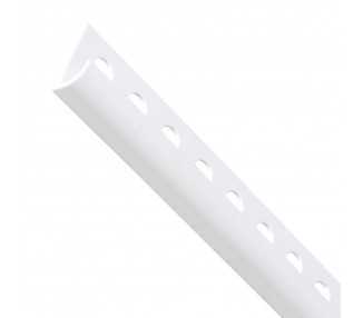 Guardacantos PVC Blanco  Barra 2,6 Metros Canto Redondo