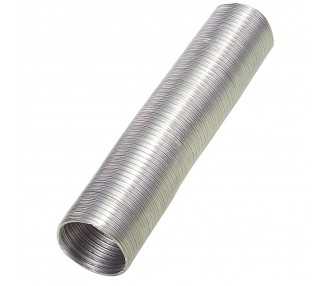 Tubo Aluminio Compacto Gris Ø 150 mm. / 5 metros