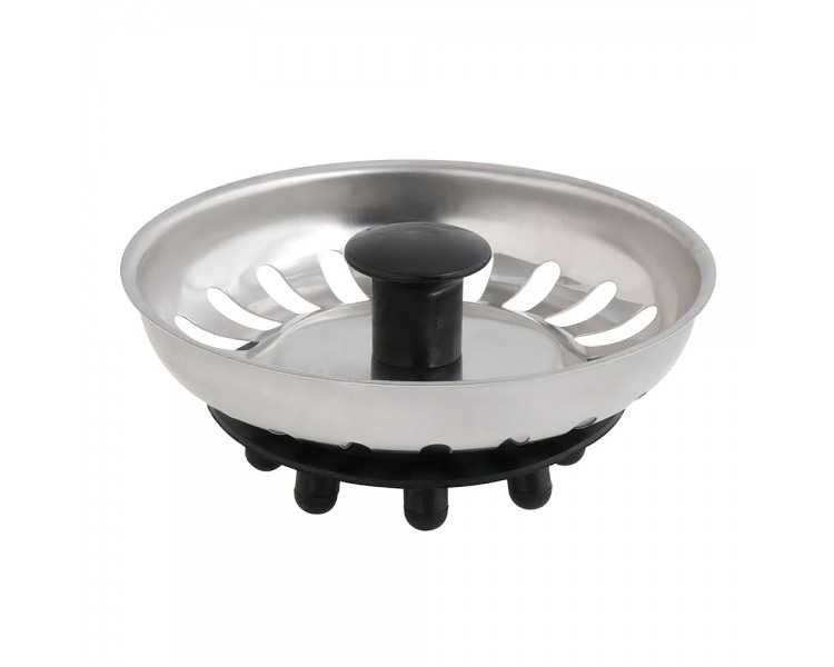 Tapon Valvula Cesta Para Fregadero, Inoxidable T-93-115 1 1/2