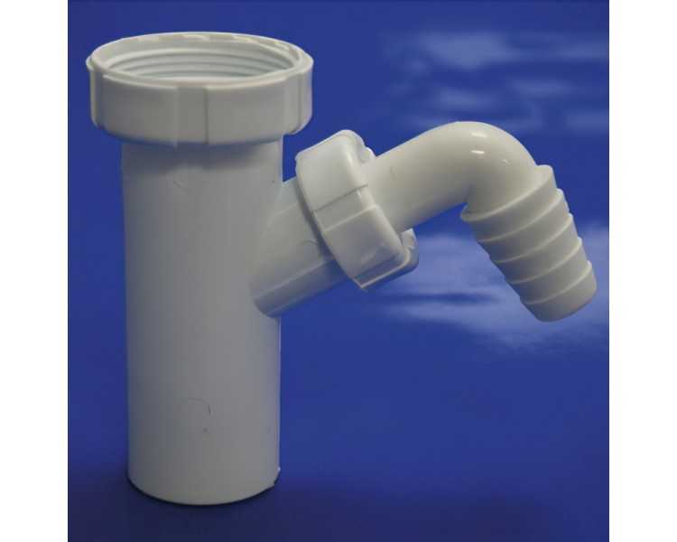 Conexion Desague Con Toma LavadoraT-214  1 1/2