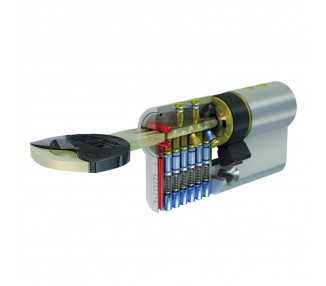 Cilindro Tesa Seguridad Tx85 /60/ Latonado