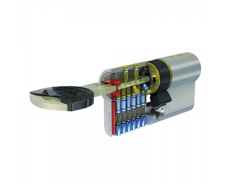 Cilindro Tesa Seguridad Tx85 /60/ Latonado