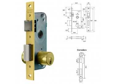 Cerradura Tesa 2000-hl/40