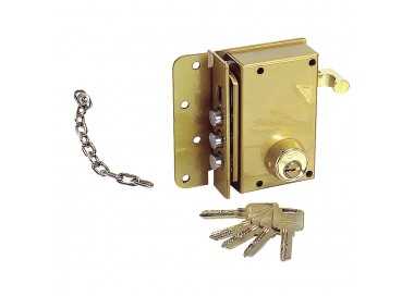 Cerradura Ucem Seguridad 4500-s/he/ Derecha