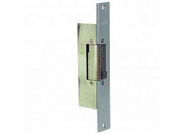 Cerradura Electrica Jis 12 Voltios 812-901G     Frente Gris