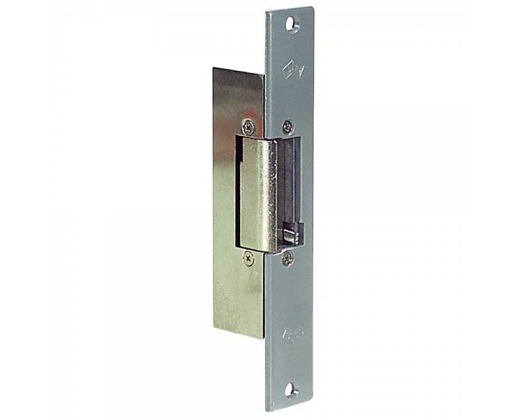Cerradura Electrica Jis 12 Voltios 822-901g Frente Gris