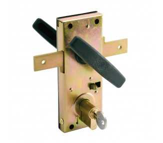 Cerradura Cvl 11b/m Con Manilla Puertas Basculantes