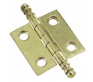 Bisagra latonada 207 50x40 mm.