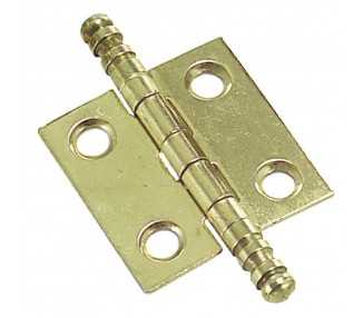 Bisagra latonada 207 60x40 mm.