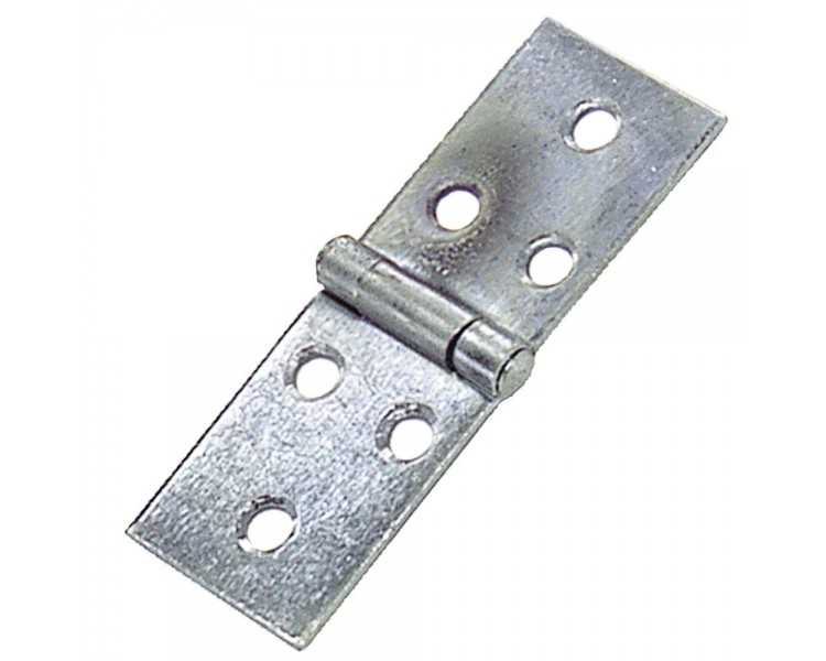 Bisagra  814 Zincada         3/4"