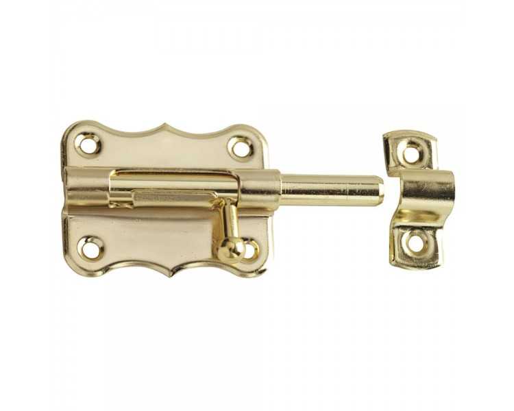 Pasador Wolfpack 384 / 60 mm. Latonado Barnizado