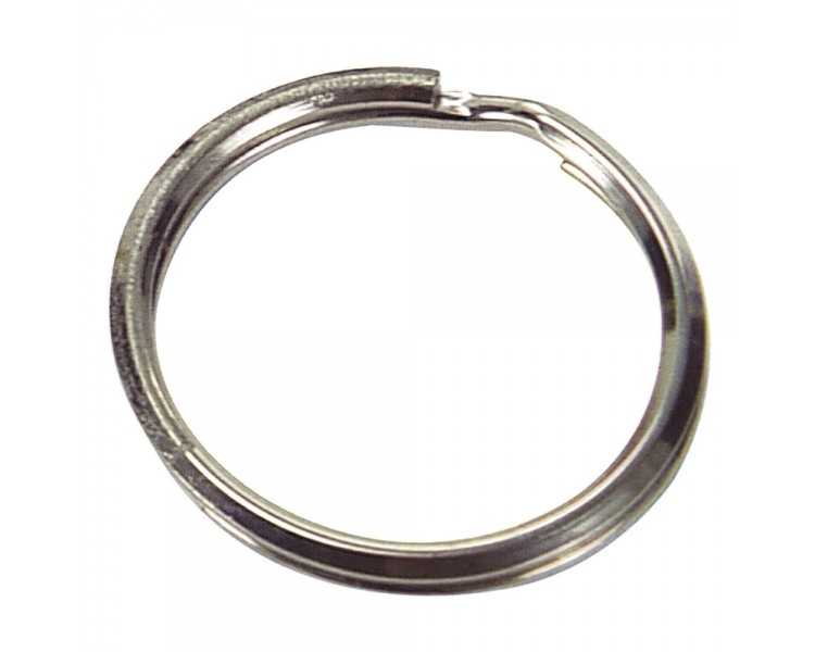 Anilla Llavero Niquelada 2,0x25x20 mm. (bolsa  300 unidades)