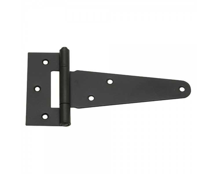 Bisagra Wolfpack T Negra 507 / 200x111 mm.