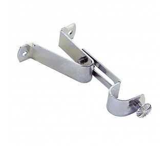 Soporte Barra 16 mm.Ø Cromo  Frontal Extensible
