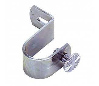 Soporte Barra 16 mm.Ø Cromo  Techo