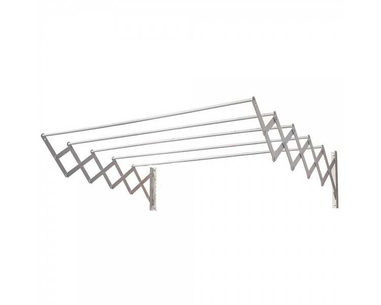 Tendedero Extensible Pared Aluminio 1,00  Metros