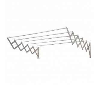 Tendedero Extensible Pared Aluminio 1,20 Metros