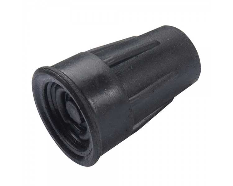 Tacos Para Baston Estriados 18 mm. (Bolsa 100 Unidades)