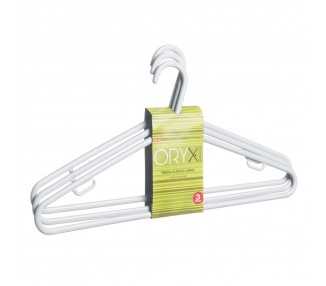Juego Perchas de Plástico Camisa 410 mm. (Pack 3 Piezas)