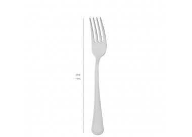 Tenedor Mesa Valencia 198 mm.Caja 12 unidades