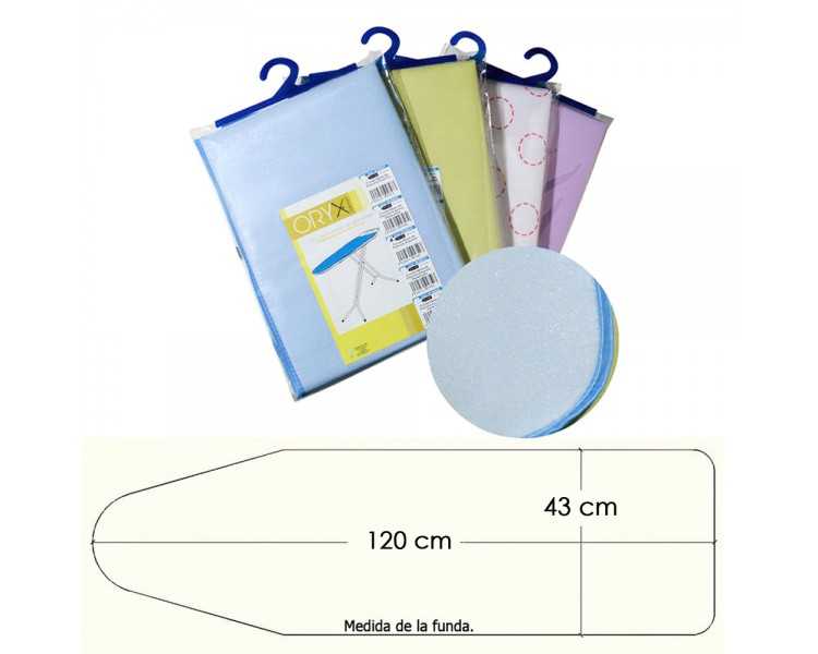 Funda Mesa Plancha Espuma 120x43 cm.
