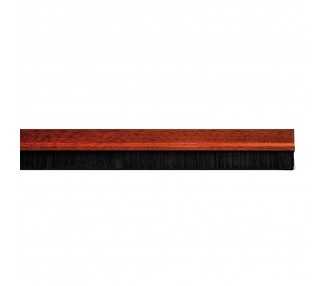 Burlete Puerta Pvc Sapelli Con Cepillo 1 Metro